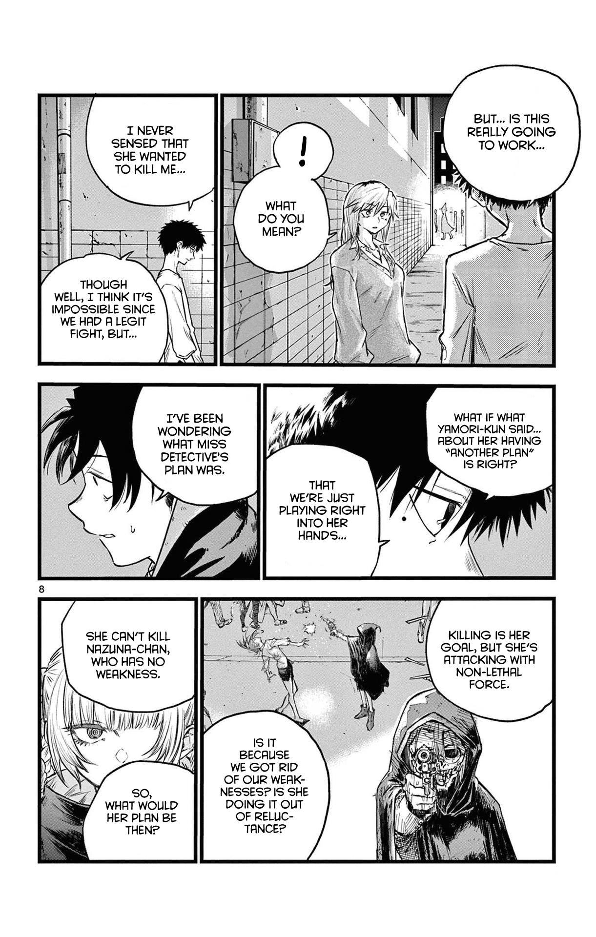 Yofukashi no Uta Chapter 87 8